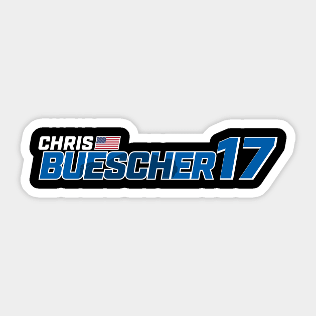 Chris Buescher '23 Sticker by SteamboatJoe